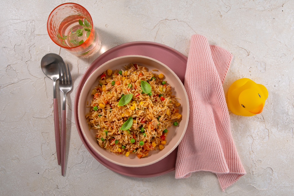 אורז מטוגן פרגית